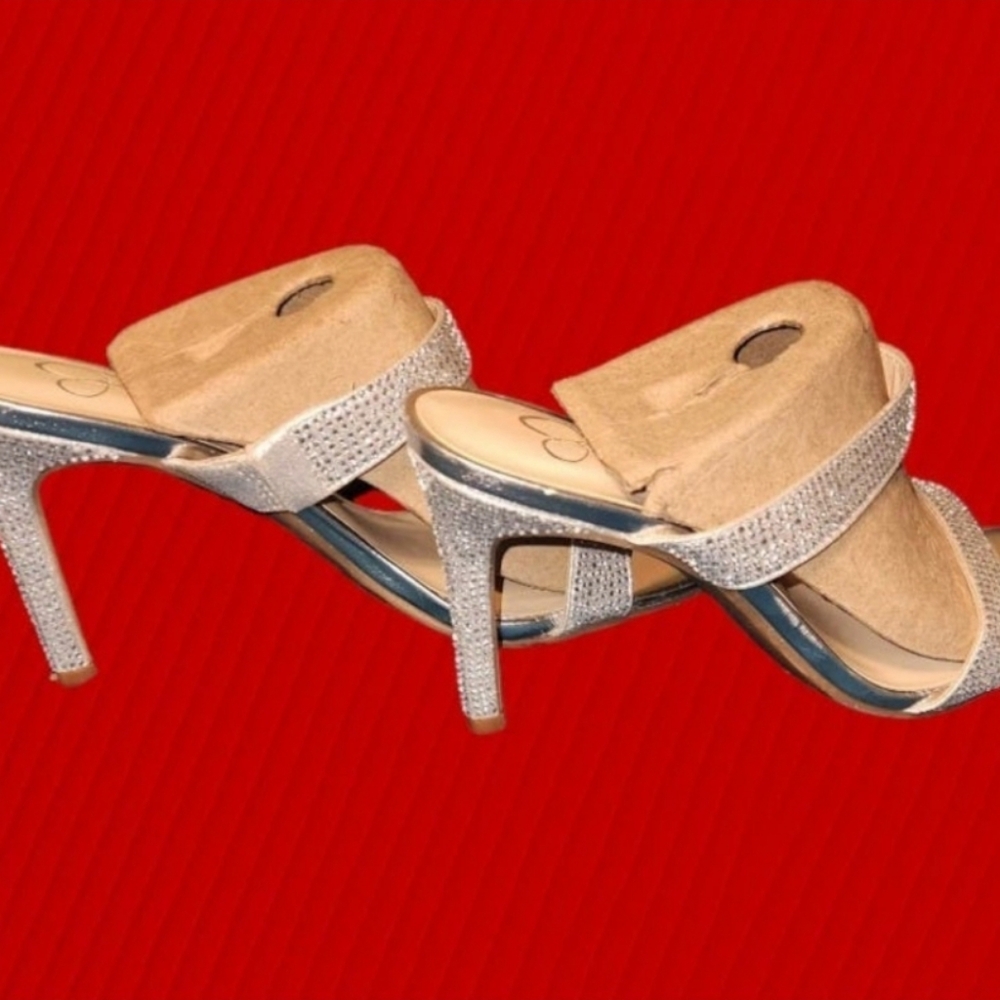 New Jessica Simpson Rhinestone heels - Picture 7 of 9